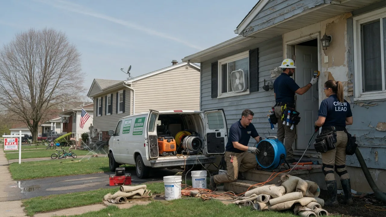 Flood Cleanup in Lake Hiawatha, NJ near me